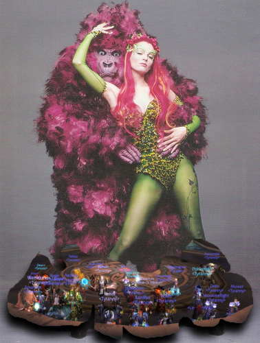 So instead here is a picture of Uma Thurman as Poison Ivy from 1997's hit