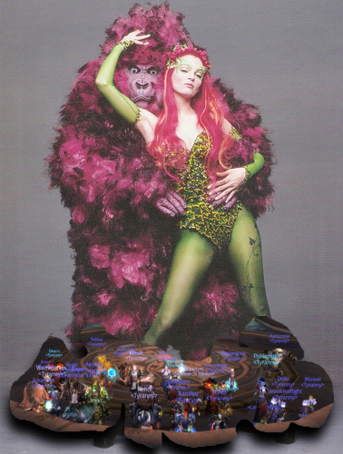 So instead here is a picture of Uma Thurman as Poison Ivy from 1997's hit 